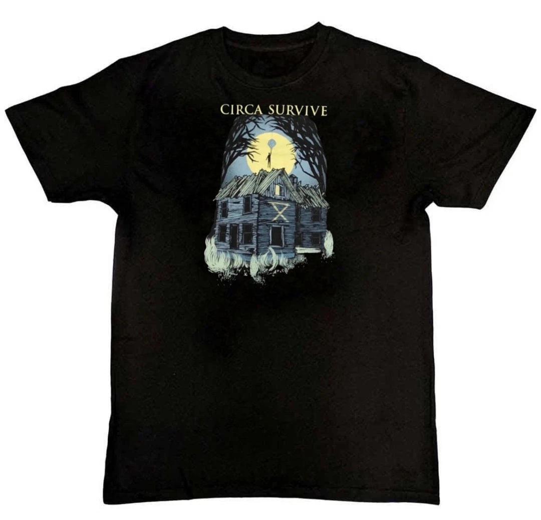 CIRCA SURVIVE Band HOUSE MOON Graphic Print Unisex T-Shirt S M L XL 2 3 4 XL XXXL