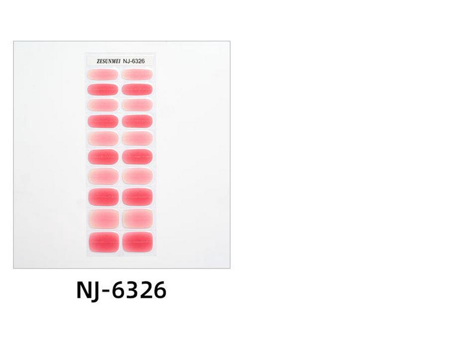 Solid Color Cat Eye UV Gel Nail Stickers: Waterproof, Long-Lasting, Light-Curing, Semi-Cured Nail Art.