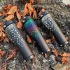 Lishi Retro Cowhide Hand-stitched Bicycle Grips