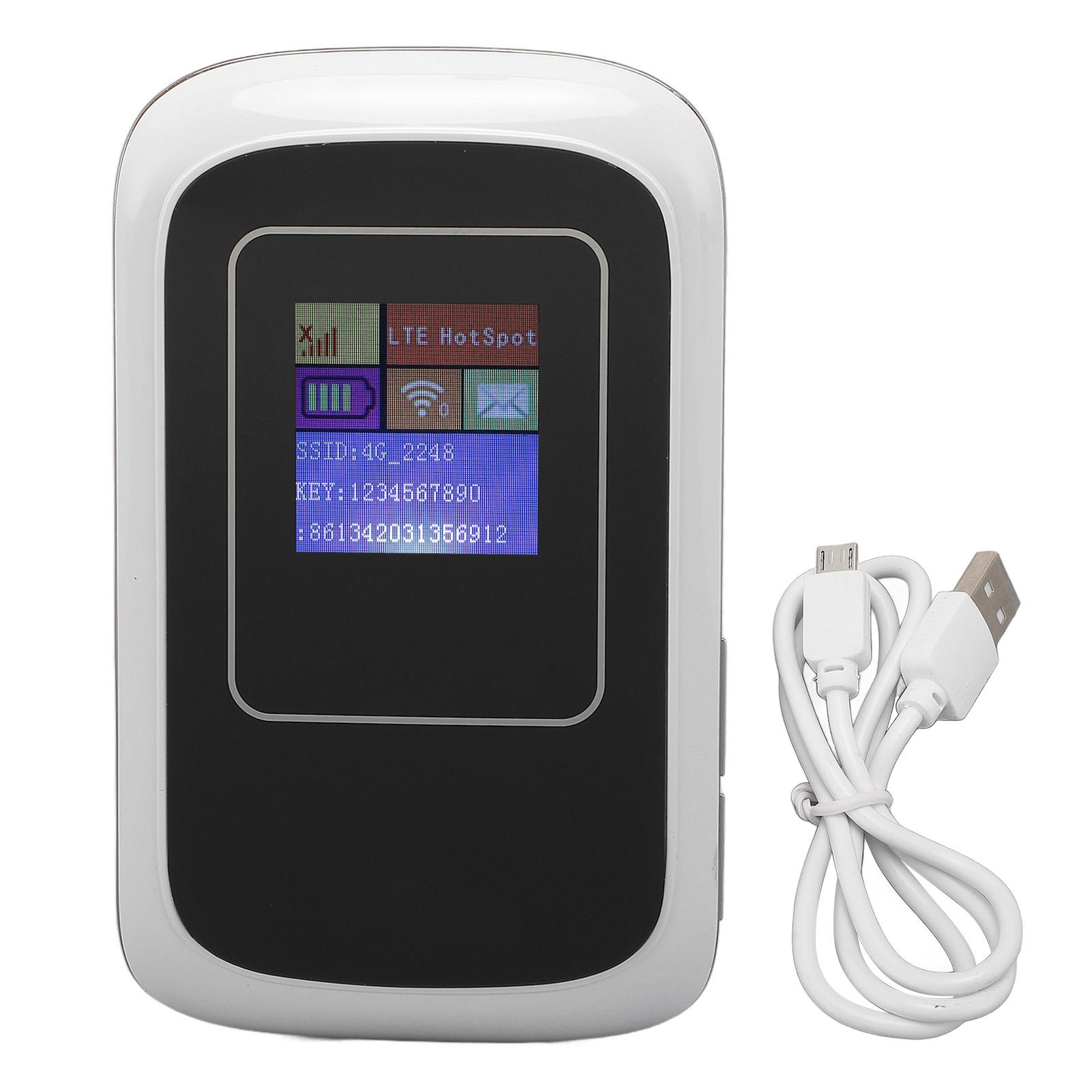 

4G LTE Router WiFi Mobile Hotspot Portable Wireless Network Router with SIM Card Slot 300Mbps High S