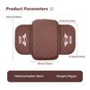 Leather Car Armrest Box Center Console Protection Storage Pad For MINI Cooper R60 R56 F56 F55 F57 F60 Countryman Convertible