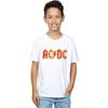 AC/DC Boys Distressed Cotton Logo T-Shirt