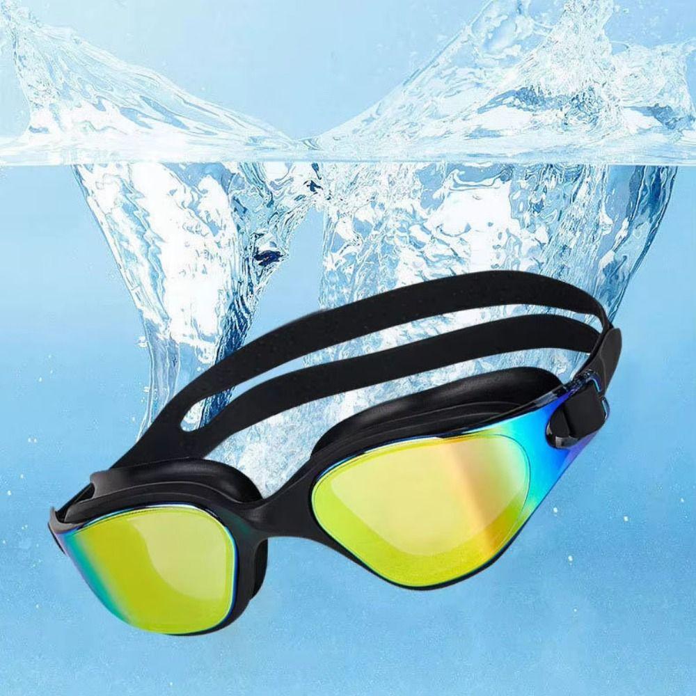 Waterproof Anti-fog Diving Goggles PC UV Protection Swim Eyewear Swimming Goggles  Diving