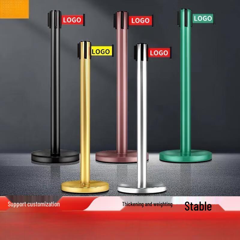 Retractable Belt Barrier Post
