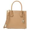 New Mercer Cow Leather Lock Head Trunk Bag Shoulder Bag Crossbody Bag Women's Camel 30T0LM9M2L-CAMEL
