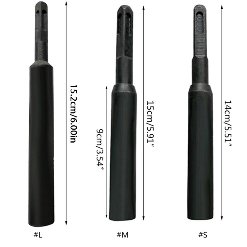 SDS Plus Professional Ground Rod Driver Steel  Hardened for 5/8 3/4Inch Ground Rod for SDS Plus Impact Drills