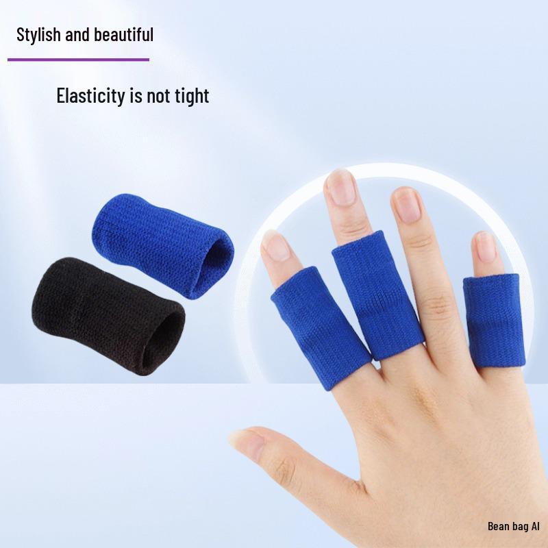 Elastic Breathable Non-Slip Finger Protector for Sports (Basketball, Volleyball, Badminton, Mountaineering, Fitness)