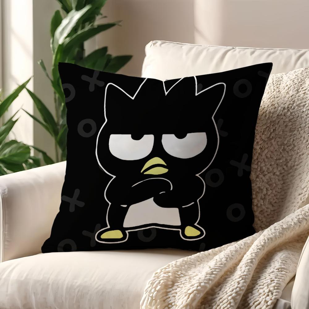BadtzMaru Cartoon Cushion Cover For Pillow Printing Sofa Decoration Home Car Room Coffee Shop Office Nordic Simplicity