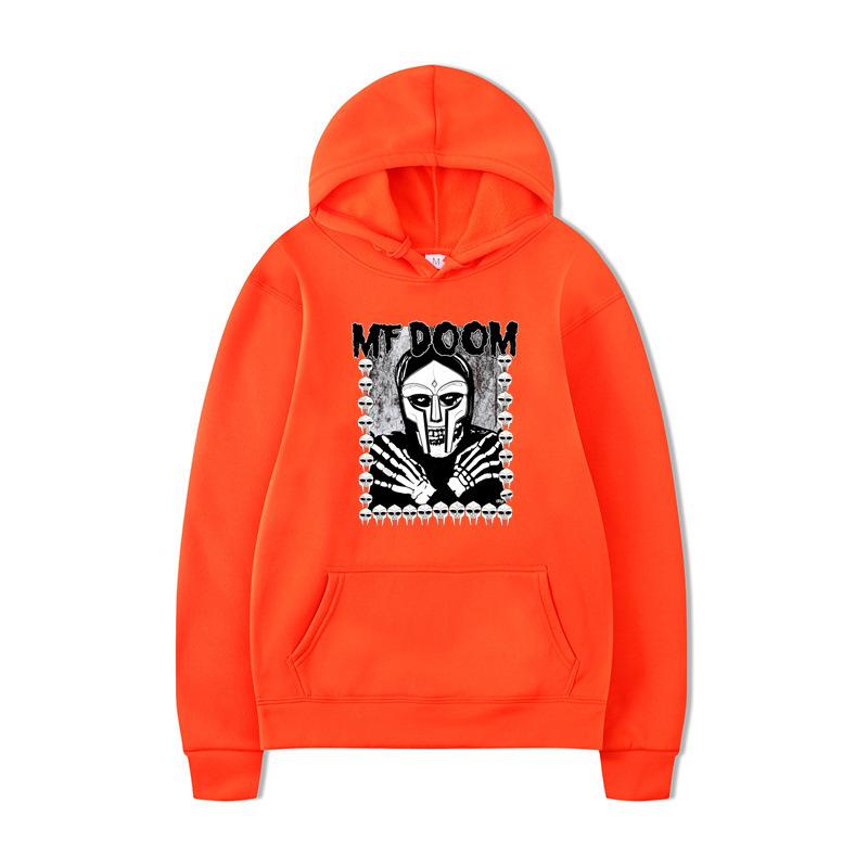 Autumn Winter MF DOOM Hoodies Men Fashion Long Sleeve Sweatshirts Women Harajuku Oversize Streetwear Pullovers Sudaderas