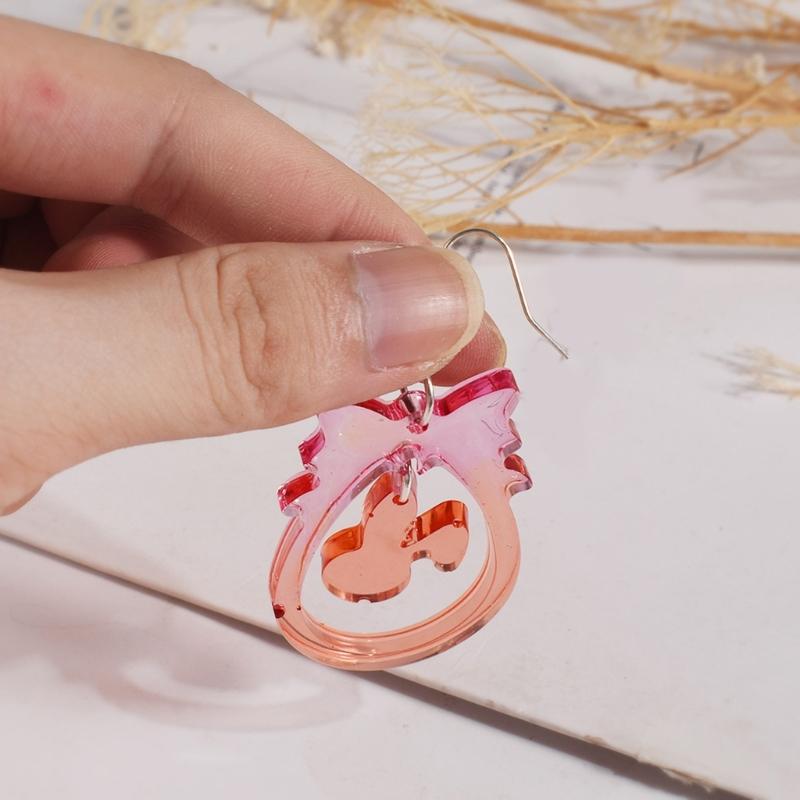 Creative Easters Themed Silicone Earring Mold Personalized Jewelry Making Mould Easy Demold Earwear Epoxy Resin Molds