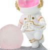 Resin Space Rabbit Phone Holder Decorative Cute for Car Dashboard Decoration