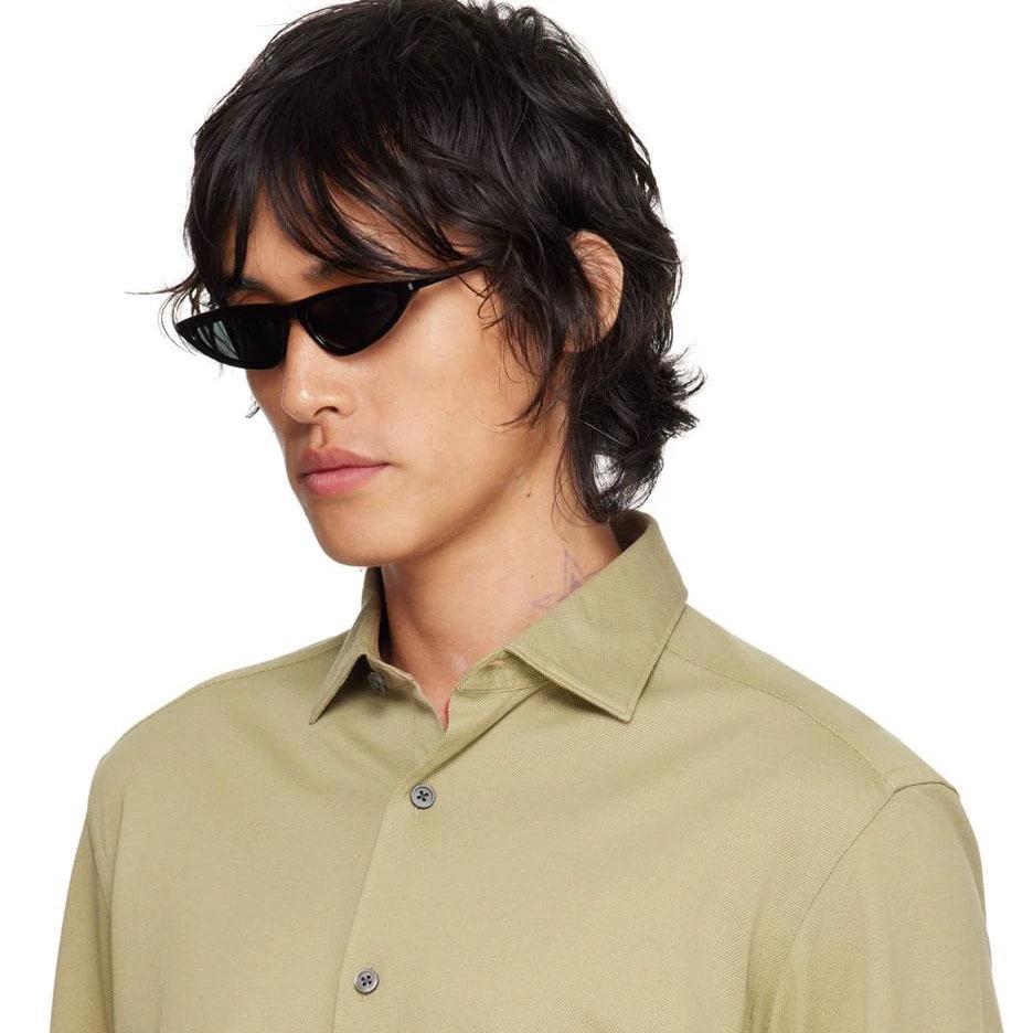 Vintage Triangle Cat Eye Sunglasses Women Men Luxury Designer Sun Glasses Punk Hip Hop UV400 Protection