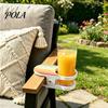 2Pcs Sofa Cup Holder, Clip-on Drink Tray for Armrest, Multifunctional Floating Cup Stand for Couch Bed, Non Slip Beverage Holder Fits Most Cups