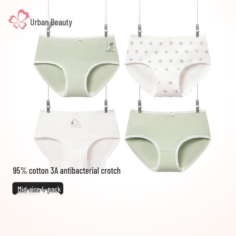 

Urban Beauty Women s Printed Cotton Antibacterial Briefs XL