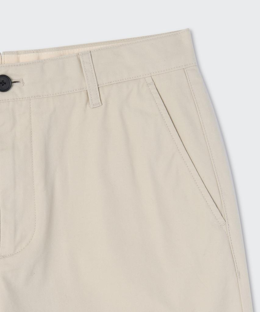 MUSINSA STANDARD [City Workers] Tapered Cotton Pants [Light Beige]