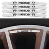 4pcs Aluminum Car Badge Wheel Hub Tire Rim Sticker Decor Auto Accessories For Mazda 3 CX3 CX4 CX5 CX7 CX8 CX9 Atenza Axela h7