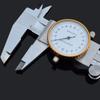 Diameter Measuring Tool 0-6 Inch Range Steel Ruler 0.02mm Accuracy Steel Caliber Measuring Tool With Watch For Depth Thickness