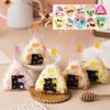 50Pcs Cute Japenese Triangle Rice Ball Disposable Packaging Bag Nori Onigiri Sushi Bag Sushi Making Mold Bento Accessories