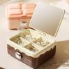 Mini Schmuckaufbewahrungsbox mit Spiegel Junggesellinnenabschied Geschenkideen Reise Schmucketui Geburtstagsparty Box Muttertagsgeschenk