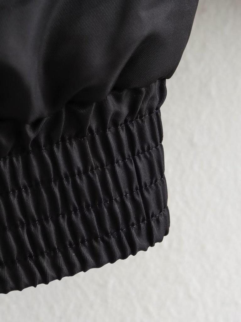 Damen Europäische und Amerikanische Mode Bomberjacke Baumwollmantel