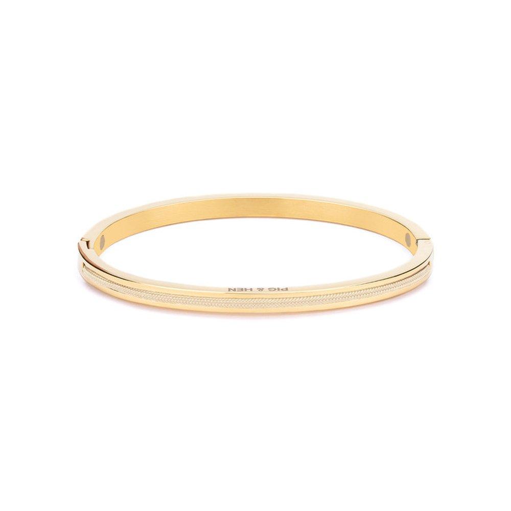 

(Women s) Maya Lu Bracelet - Ivory x Gold