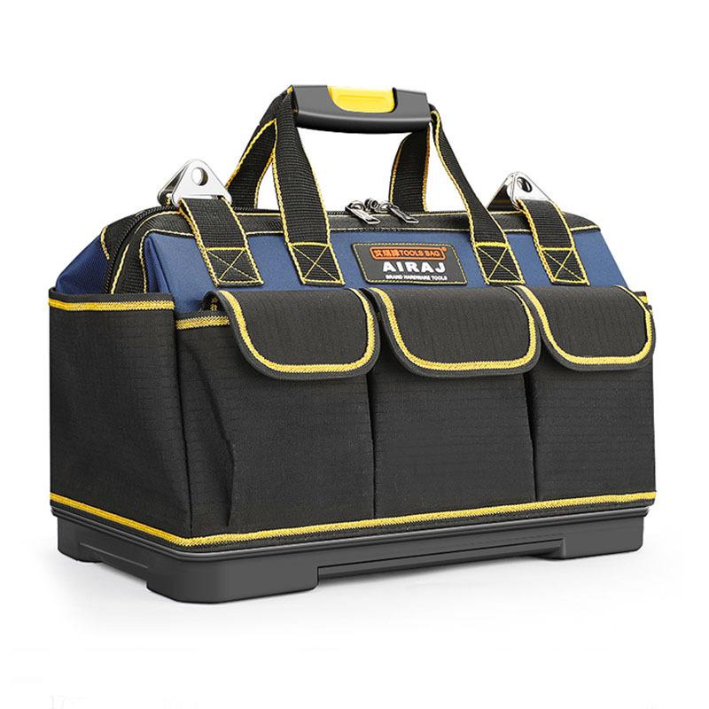 Arrizo Multi-Function Tool Bag Thickened Plumber Canvas Hardware Tool Bag Electrician Bag Storage Bag Carpenter