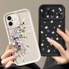 Shockproof Phone Case For iPhone 17 Pro Max Case iPhone 16 15 14 13 Pro Max 11 17e 16e Colorful Butterfly Print Soft Silicone Bumper Cover