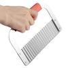 2 PIEZAS Cortador de Jabón Plateado Paquete de 2 Herramienta para Cortar Jabón Cortador Ondulado Duradero Accesorio de Cocina