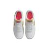 Nike Air Force 1 Low '07 Lx White Metallic Silver Gold Women's Sneakers CZ8104-100