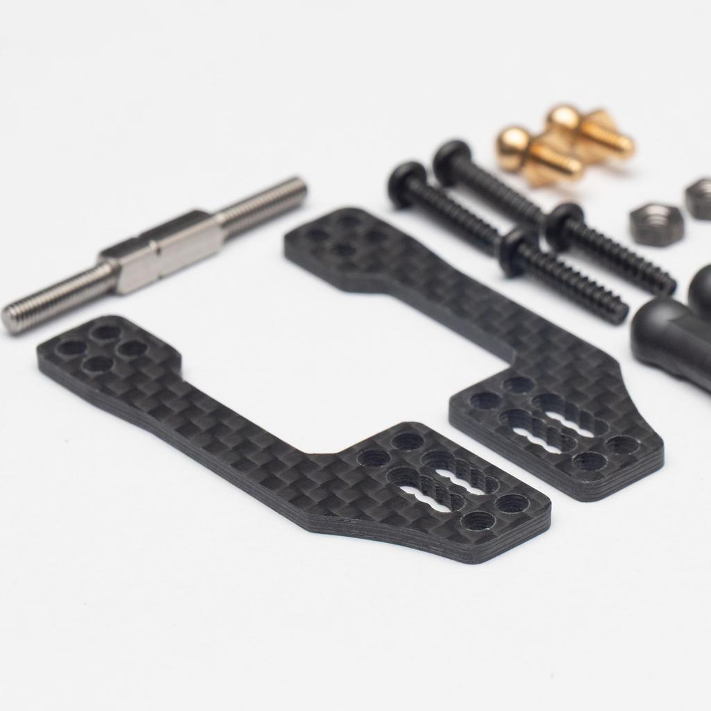 Monoshock Plate for 2WD Drift Conversion RC Cars TT-01/TT-02