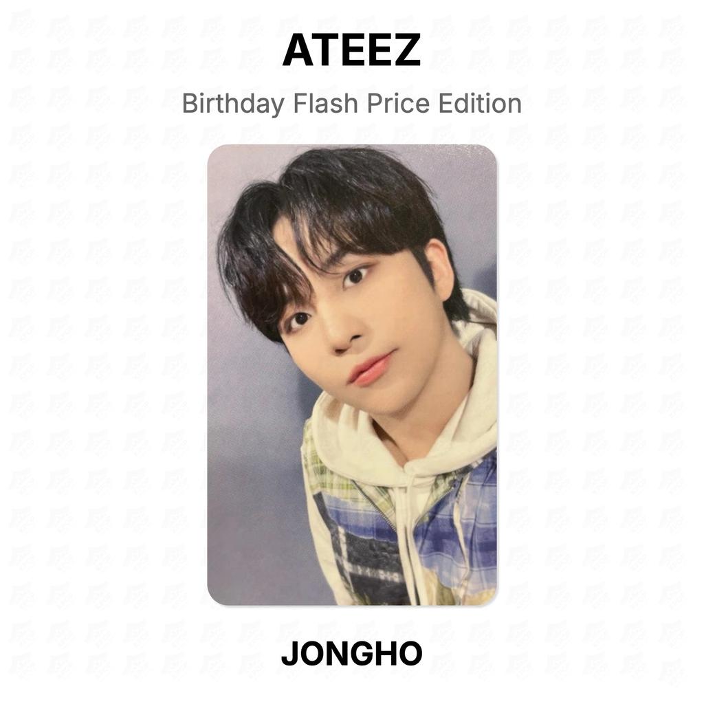 ATEEZ Birthday Flash Price Edition Official Photocard