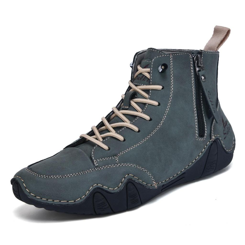2025 Men's High-top Octopus Martin Boots - Casual Large Size Short Boots & Boat Shoes