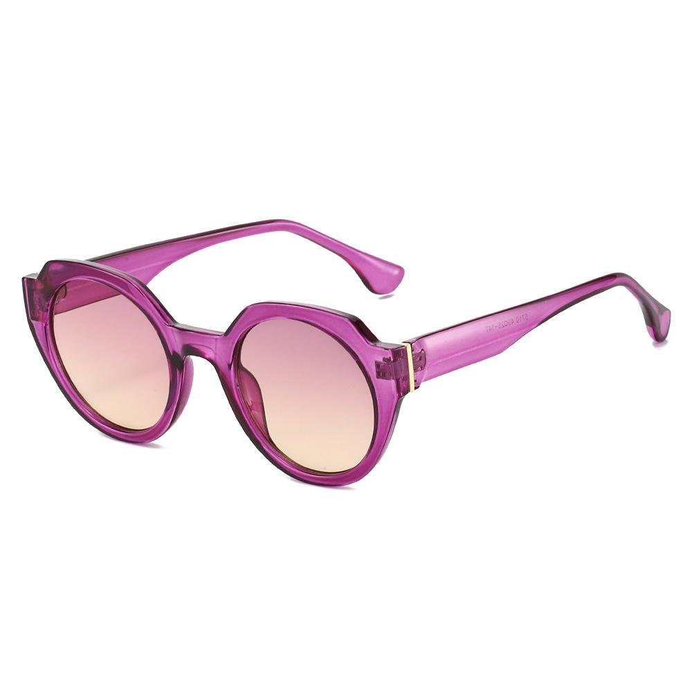 2025 New Irregular Geometric Fashion Sunglasses Trendy Unisex Sunglasses with 7 Color Options Retro Style for Daily Wear