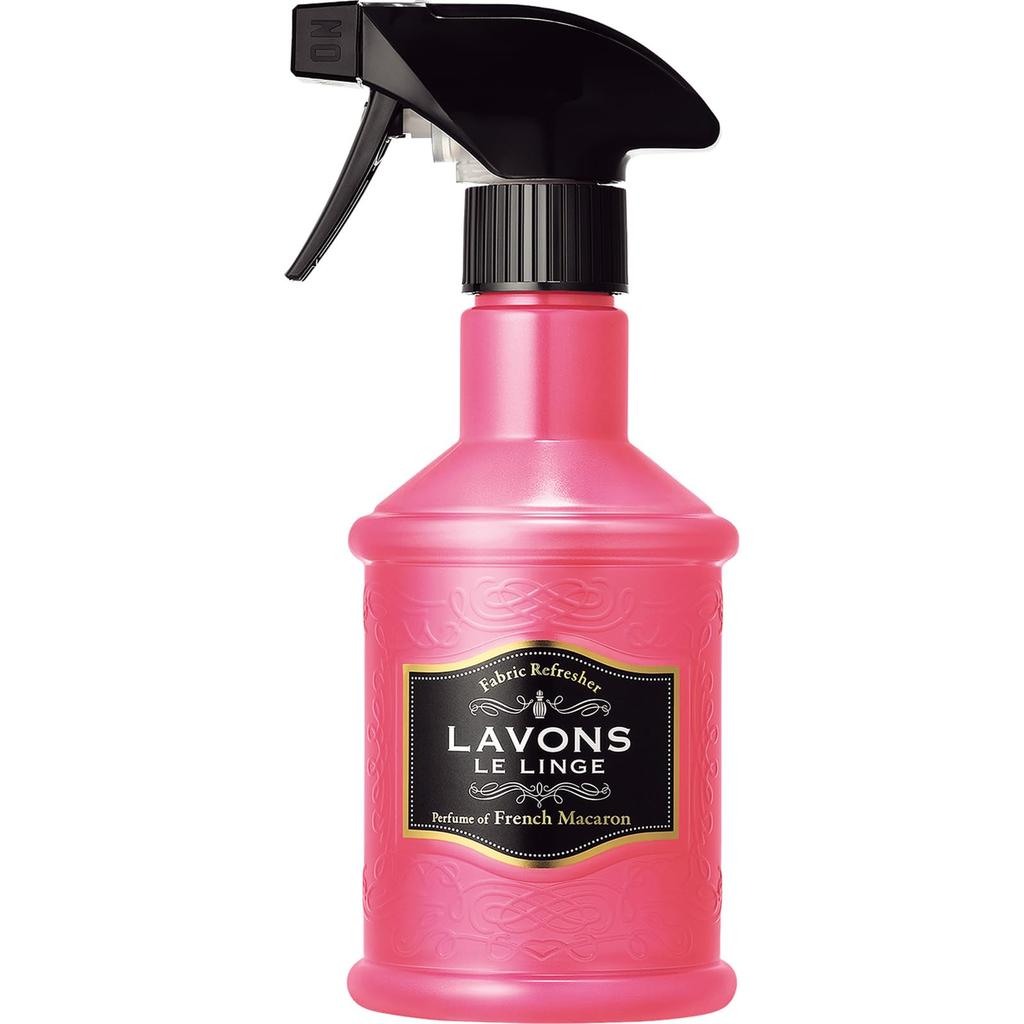 Lavons Fabric French Macaron Disinfectant and Deodorizer Spray for and 370ml Mist, [Fruity Floral], Rooms, Clothing, Bedding,
