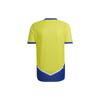 Adidas Gestreiftes Kurzarm-Fußballtrikot Juventus Zweites Auswärtsspiel Spielerversion Herren Trikot Gelb GM7175
