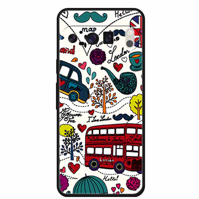 3D Emboss Cover For Google Pixel 9 Pro XL / Pixel 9 Pro / Pixel 9 Case Flower Relief Soft Silicone Cover For for Google Pixel 9