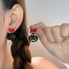 Unique Halloween Earrings: European and American Design with Pumpkins, Bats, and Devils
