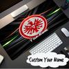 Custom Name Mouse Pad Eagle Crest Frankfurt Emblem Mouse Pad, Gaming Mouse Pad, Keyboard Pad, Desk Decor for Computer Notebook Fan Birthday Gift