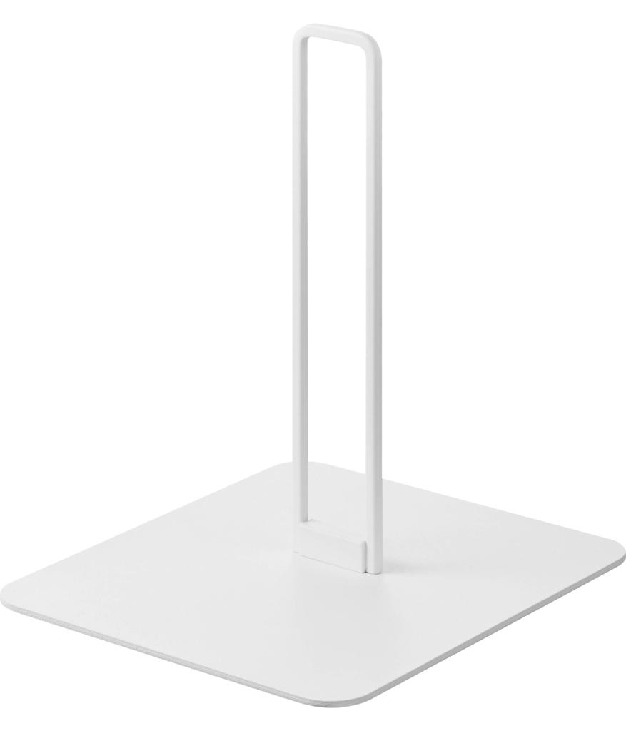 Yamazaki Drikkestativ for kjæledyrflaske, Liten, Hvit, B20 x D23 x H26cm, Tower, Høydejusterbart, 10009