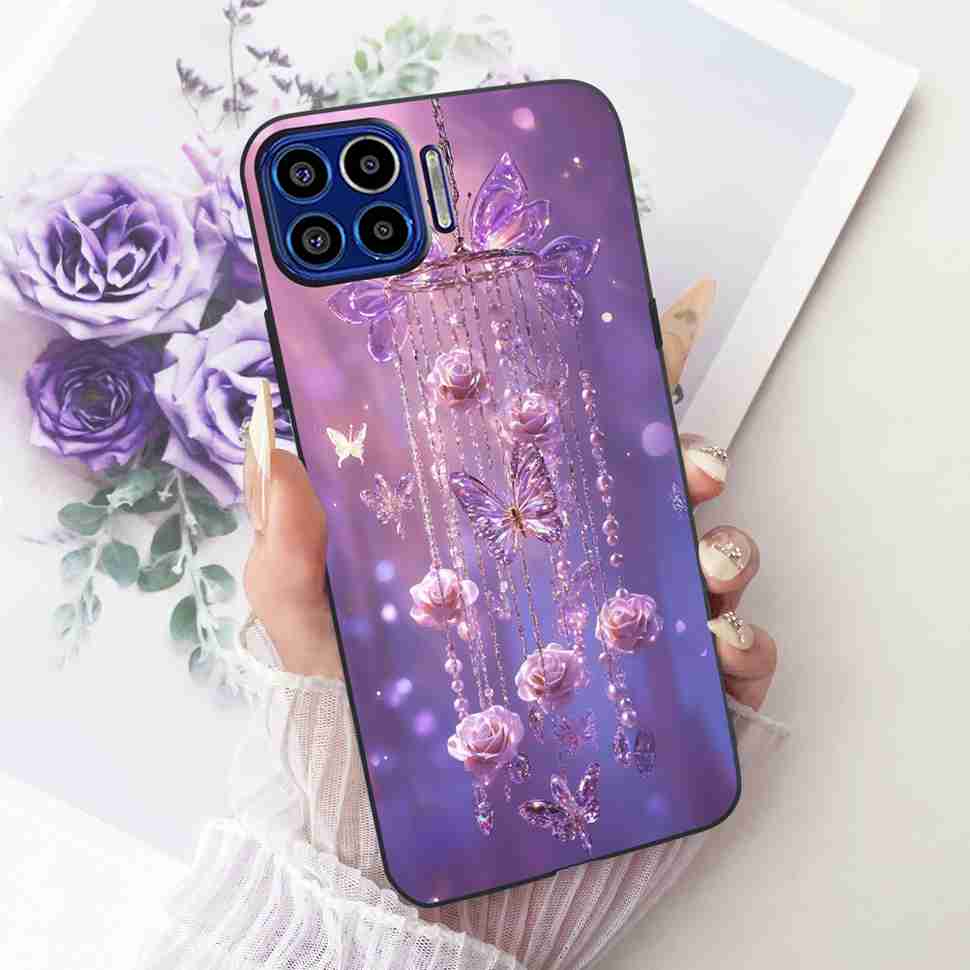 Für Motorola One 5G 6,7" Hülle Neueste Beliebte Drucke Silikon TPU Schwarze Abdeckung Für Motorola One MOTO ONE 5G Handyhüllen Bumper