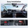 E-ACE Car DVR WIFI GPS Support Front 4K Optional Rear 1080P Dual Lens Black Box RearView Camera WDR Night Vision G-Sensor