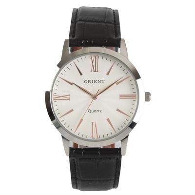Ceas Orient Unisex cu Brățară din Piele Clasică OT5707ME