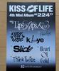 [USED] Not for sale, signed CD & press release, KISS OF LIFE 224, domestic shipping