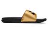 Nike Jdi Benassi Slide Black Metallic Gold Women's 343881-014