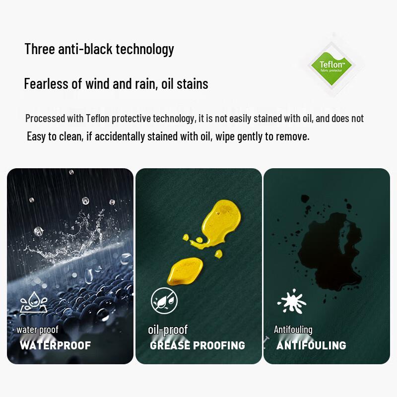 U.S. Polo Assn. Herren Kapuzen-Outdoor-Dreifachschutzjacke