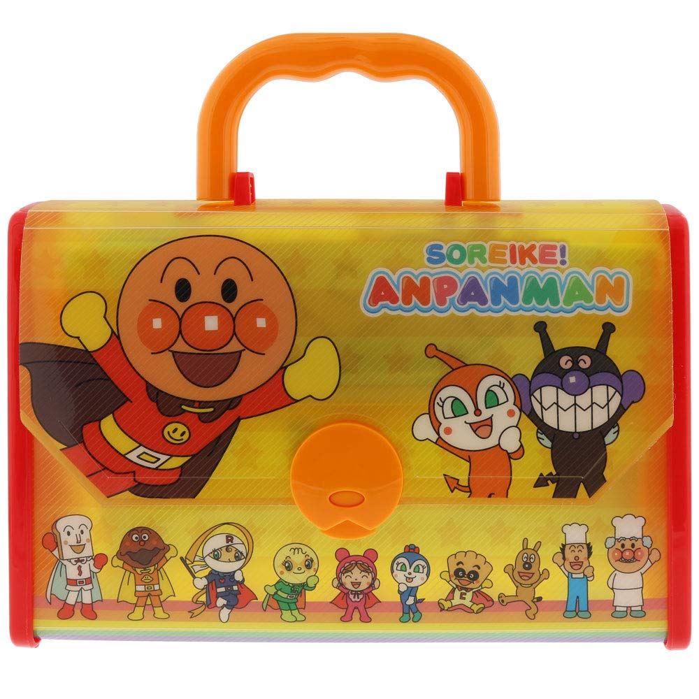 Sunstar Stationery Drawing Bag Set Anpanman Go!