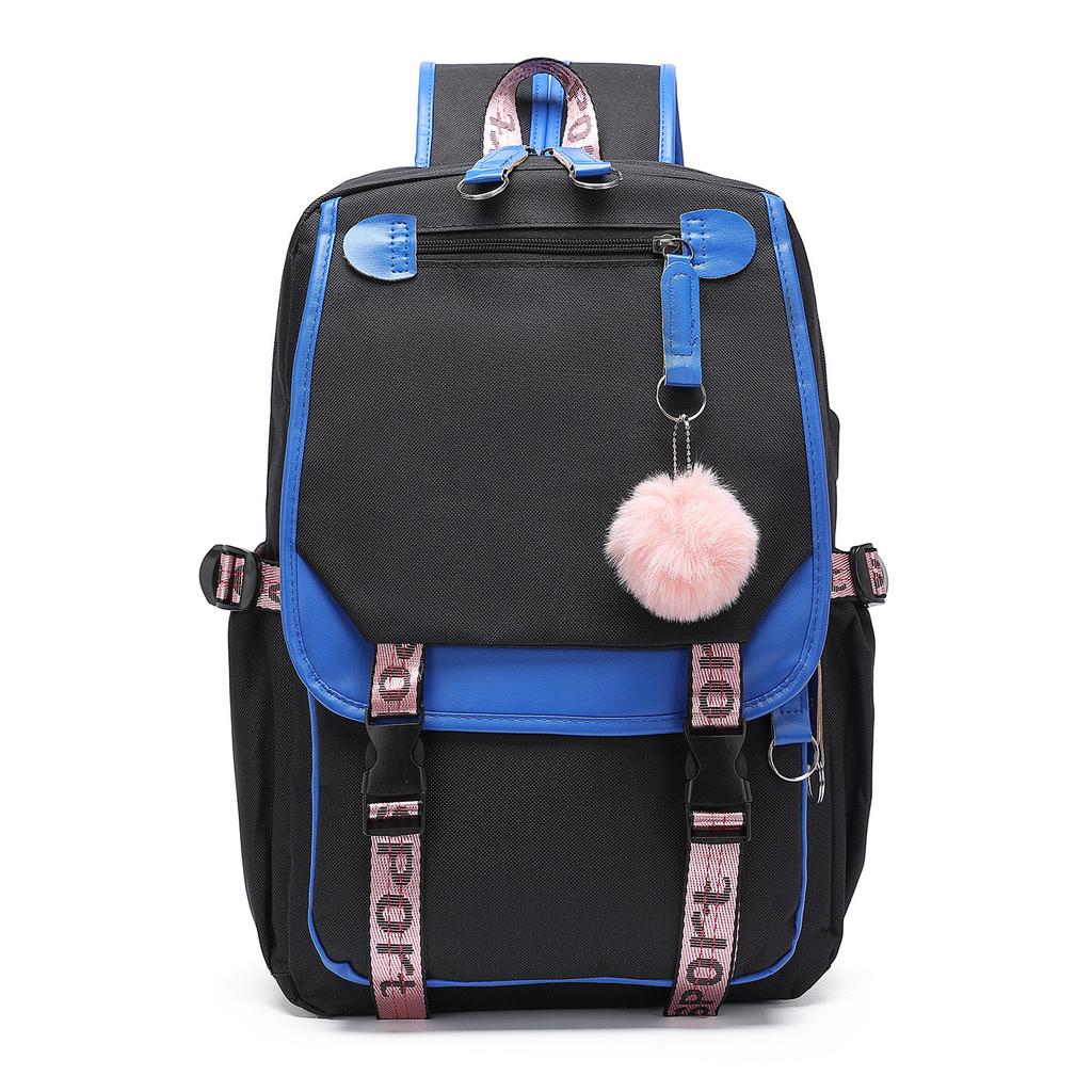 Backpack Female Junior High School Student High School Bag Large Capacity Casual Backpack College Student Computer Bag