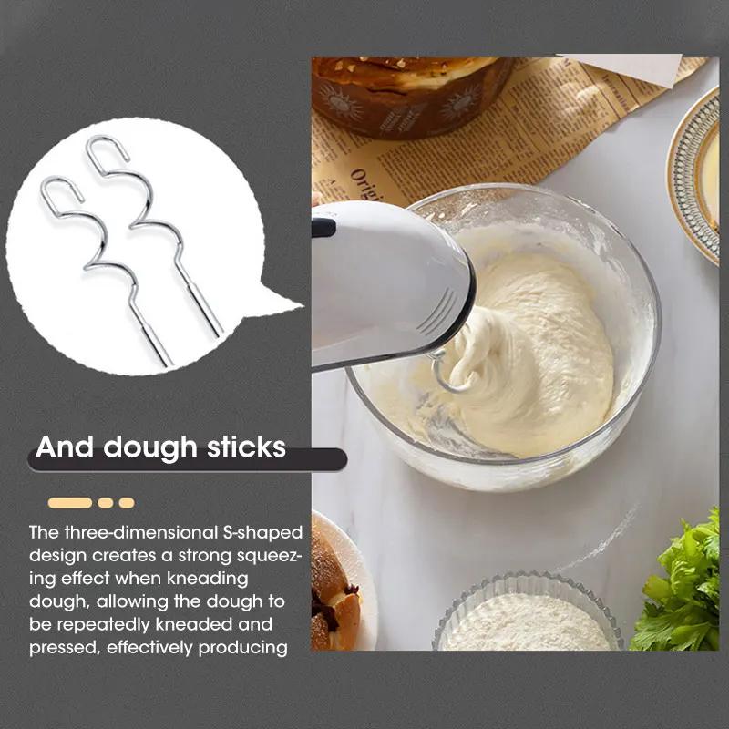 Home Electric Mixer Baby Food Mixer Multifunctional Fully Automatic Mixer Kitchen Handheld Egg Beater Portable Home Blender