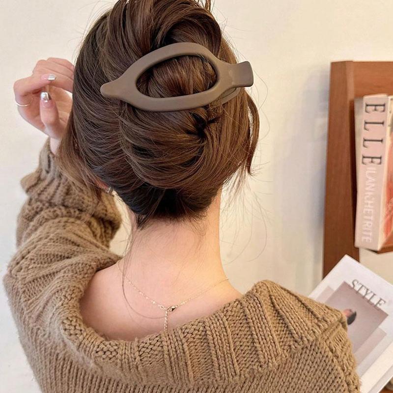 1pc Lightweight Plastic Hair Clips Suitable For Everyday Wear Makeuphair Accessories For Women Claw Clips Hair Claws Hair Barrette