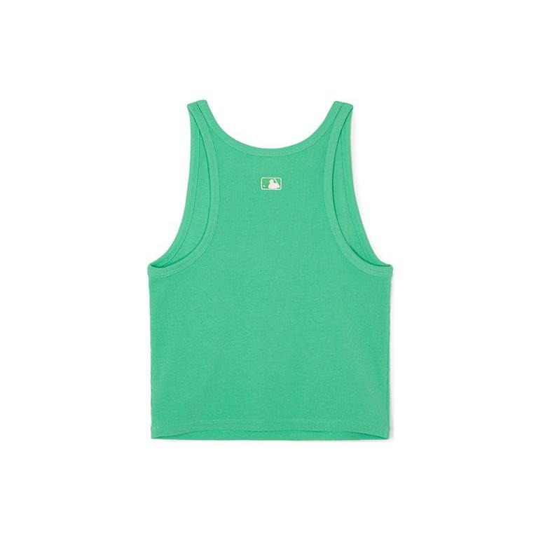 New MLB Los Angeles Dodgers Tank Tops Women's Yellow Green 3FTKV0243-07YGS